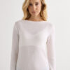 1 Top a maniche lunghe in cashmere
