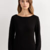 1 Top a maniche lunghe in cashmere