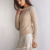 1 Top a maniche lunghe in cashmere