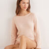 1 Top a maniche lunghe in cashmere