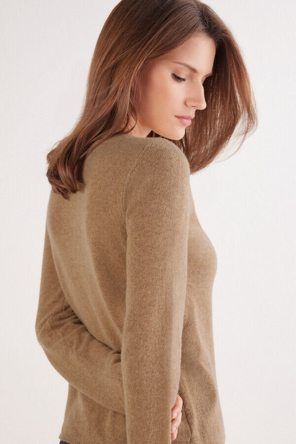 1 Top a maniche lunghe in cashmere 1 Top a maniche lunghe in cashmere