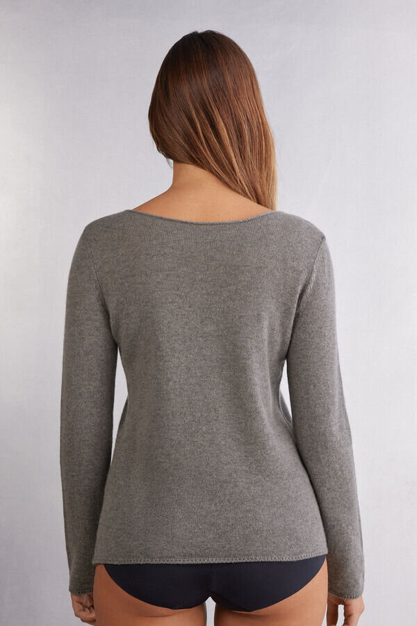 1 Top a maniche lunghe in cashmere 1 Top a maniche lunghe in cashmere