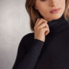 Body con collo alto in modal ultraleggero e cashmere Body con collo alto in modal ultraleggero e cashmere