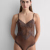 Body in tulle e Lace Bodysuit Pretty Flowers Body in tulle e Lace Bodysuit Pretty Flowers