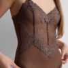 Body in tulle e Lace Bodysuit Pretty Flowers Body in tulle e Lace Bodysuit Pretty Flowers