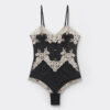 Body in tulle e Lace Bodysuit Pretty Flowers Body in tulle e Lace Bodysuit Pretty Flowers