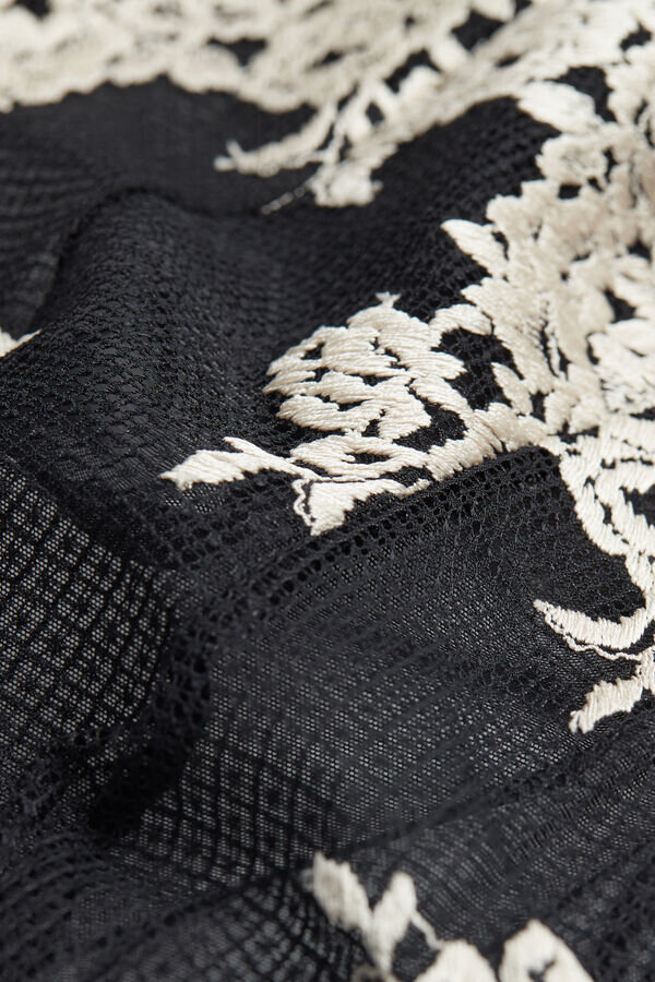 Body in tulle e Lace Bodysuit Pretty Flowers Body in tulle e Lace Bodysuit Pretty Flowers