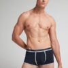 Boxer in cotone fresco naturale con logo