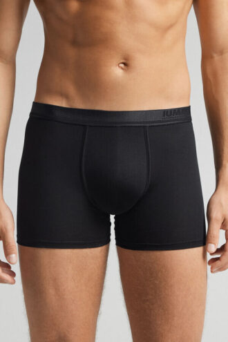 Boxer in cotone mercerizzato premium con logo