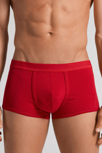 Boxer in cotone superiore con logo