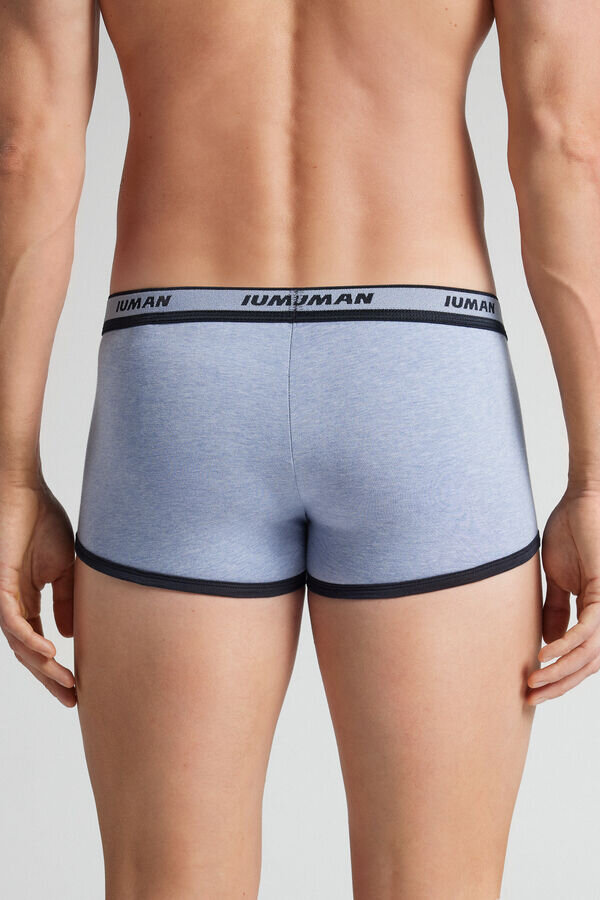 Boxer in cotone superiore con logo Boxer in cotone superiore con logo