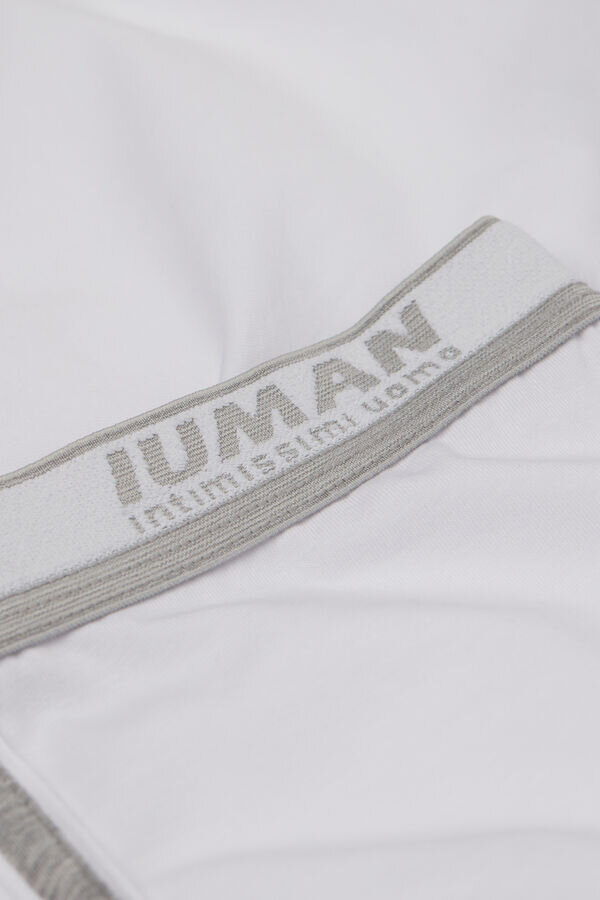 Boxer in cotone superiore con logo Boxer in cotone superiore con logo