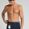 Boxer in cotone superiore con stampa orsacchiotto gelato Boxer in cotone superiore con stampa orsacchiotto gelato