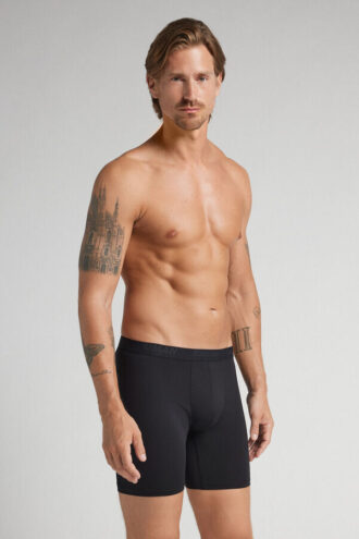 Boxer lunghi in microfibra