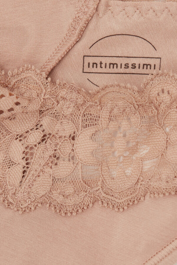 Brazilian in pizzo e cotone stile anni ’80 Brazilian in pizzo e cotone stile anni ’80