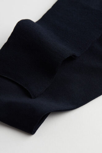 Calze lunghe in cotone egiziano satinato