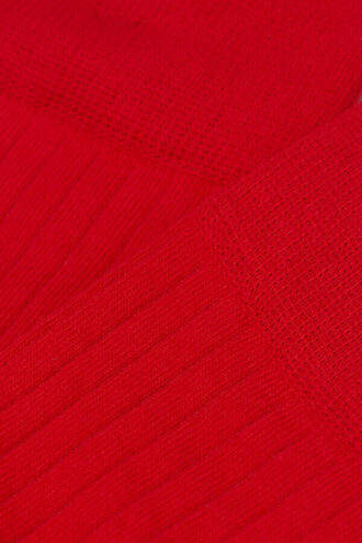 Calzini corti in morbido cotone a coste