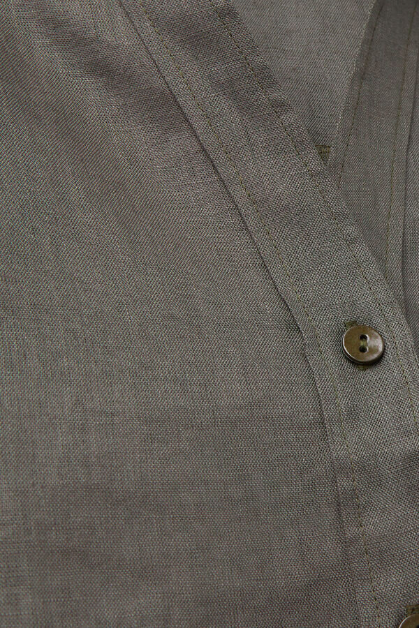 Camicia a maniche corte in puro lino Camicia a maniche corte in puro lino