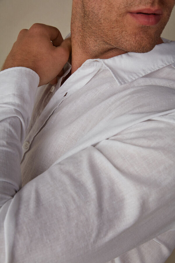 Camicia in lino e cotone Camicia in lino e cotone