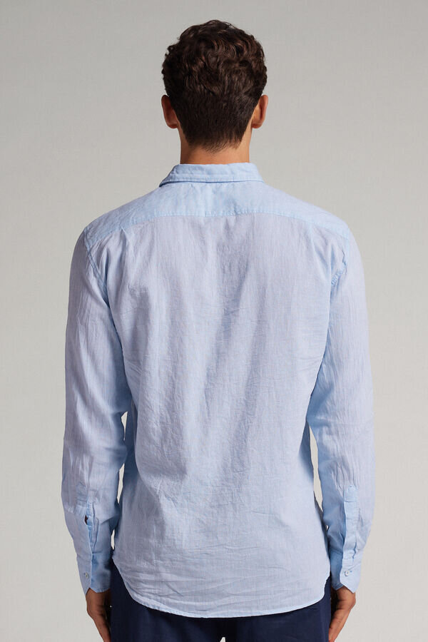 Camicia in lino e cotone Camicia in lino e cotone