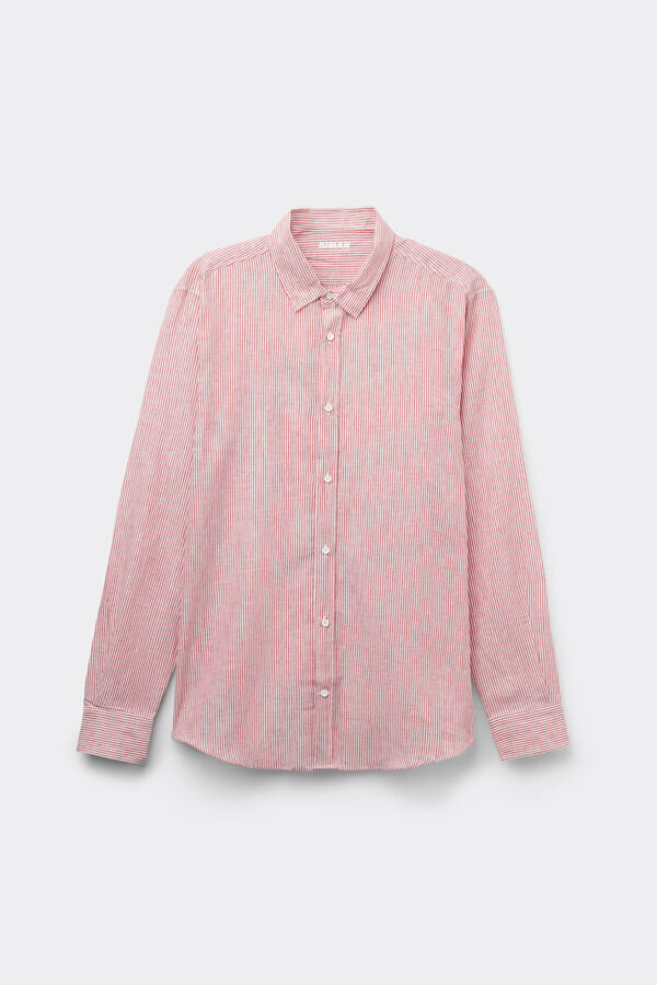 Camicia in lino e cotone Camicia in lino e cotone