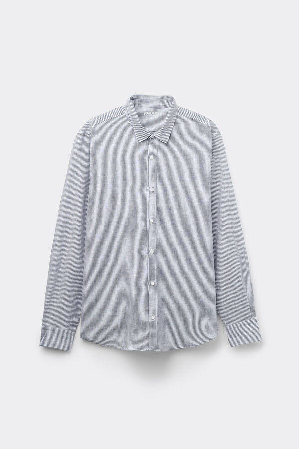 Camicia in lino e cotone Camicia in lino e cotone