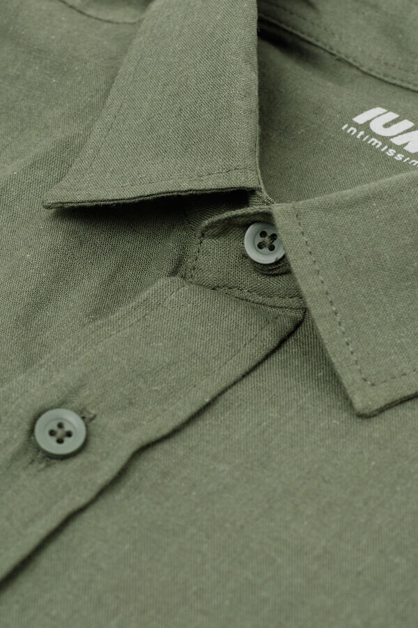 Camicia in lino e cotone Camicia in lino e cotone