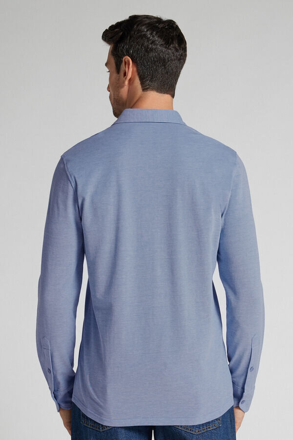 Camicia in piqué di cotone Camicia in piqué di cotone