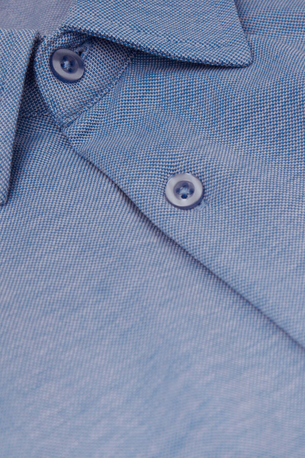 Camicia in piqué di cotone Camicia in piqué di cotone