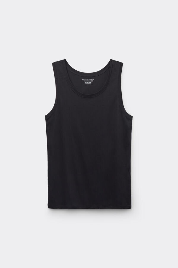 Canotta superleggera in cotone mercerizzato premium Canotta superleggera in cotone mercerizzato premium