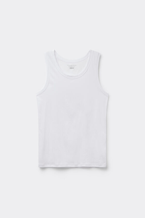 Canotta superleggera in cotone mercerizzato premium Canotta superleggera in cotone mercerizzato premium