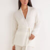 Cardigan con cintura in 1 cashmere