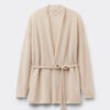 Cardigan con cintura in 1 cashmere