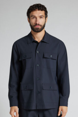 Giacca safari no-iron