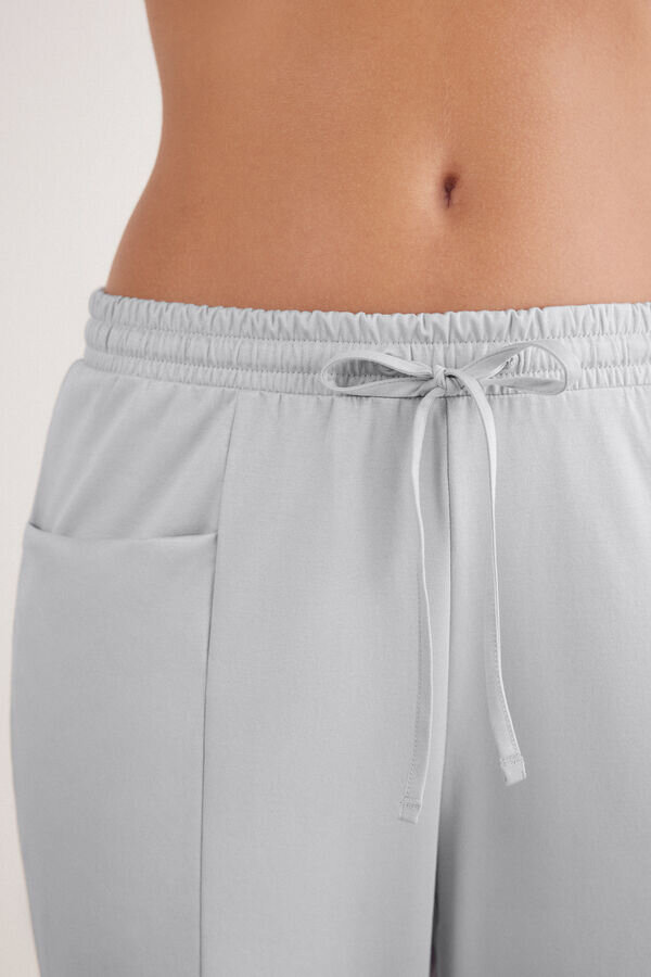 Pantaloni lunghi in cotone pregiato Pantaloni lunghi in cotone pregiato