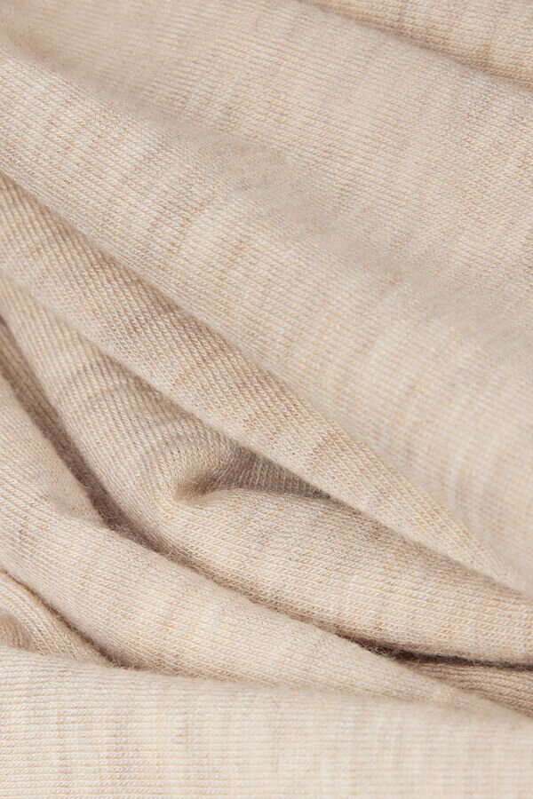 Pantaloni lunghi palazzo in modal e cashmere Pantaloni lunghi palazzo in modal e cashmere