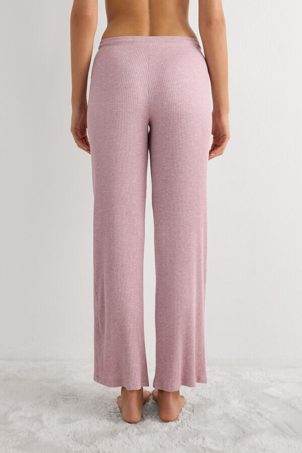 Pantaloni palazzo lunghi in modal chic e confortevoli Pantaloni palazzo lunghi in modal chic e confortevoli