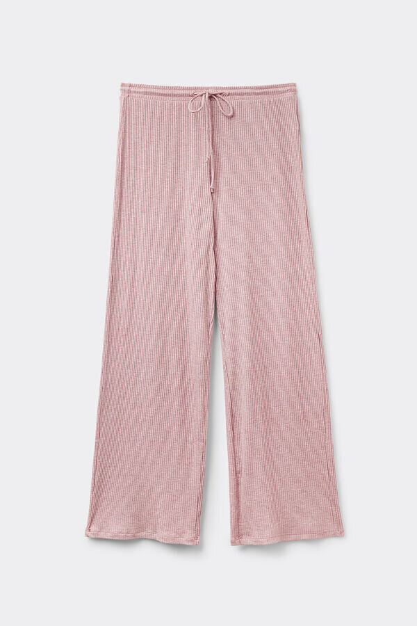 Pantaloni palazzo lunghi in modal chic e confortevoli Pantaloni palazzo lunghi in modal chic e confortevoli