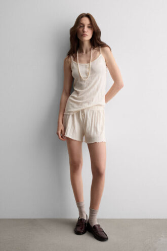 Pigiama corto Sweet Pointelle