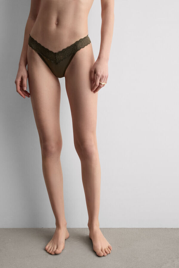 Pizzo e microfibra Modello Braziliano anni ’80 Pizzo e microfibra Modello Braziliano anni ’80