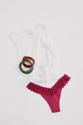 Pizzo e microfibra Modello Braziliano anni ’80 Pizzo e microfibra Modello Braziliano anni ’80