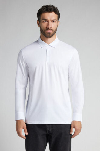 Polo in cotone mercerizzato di alta qualità