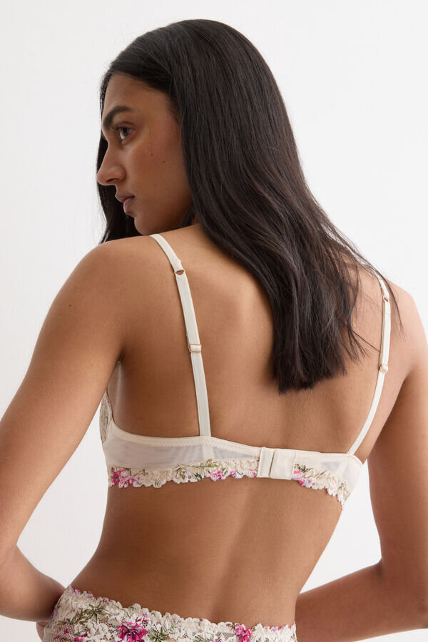 Reggiseno a balconcino Denise con stampa Pretty Flowers Reggiseno a balconcino Denise con stampa Pretty Flowers