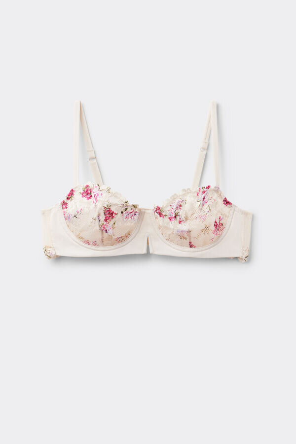 Reggiseno a balconcino Denise con stampa Pretty Flowers Reggiseno a balconcino Denise con stampa Pretty Flowers