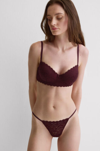 Reggiseno a balconcino in pizzo Sofia