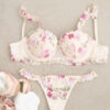 Reggiseno a balconcino Sofia con stampa Pretty Flowers
