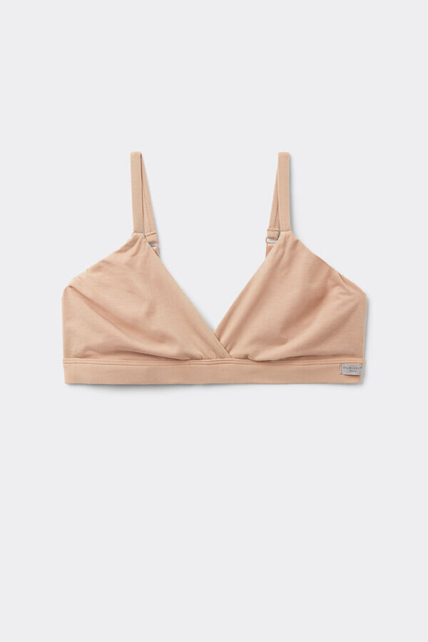 Reggiseno a triangolo Emma in cotone naturale Reggiseno a triangolo Emma in cotone naturale
