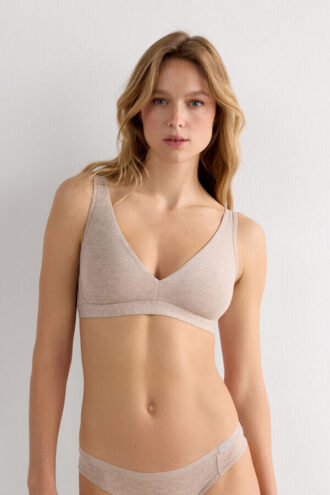 Reggiseno a triangolo in cotone Lara