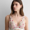 Reggiseno a triangolo Lara con stampa Pretty Flowers