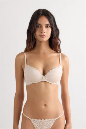 Reggiseno super push-up in pizzo Gioia